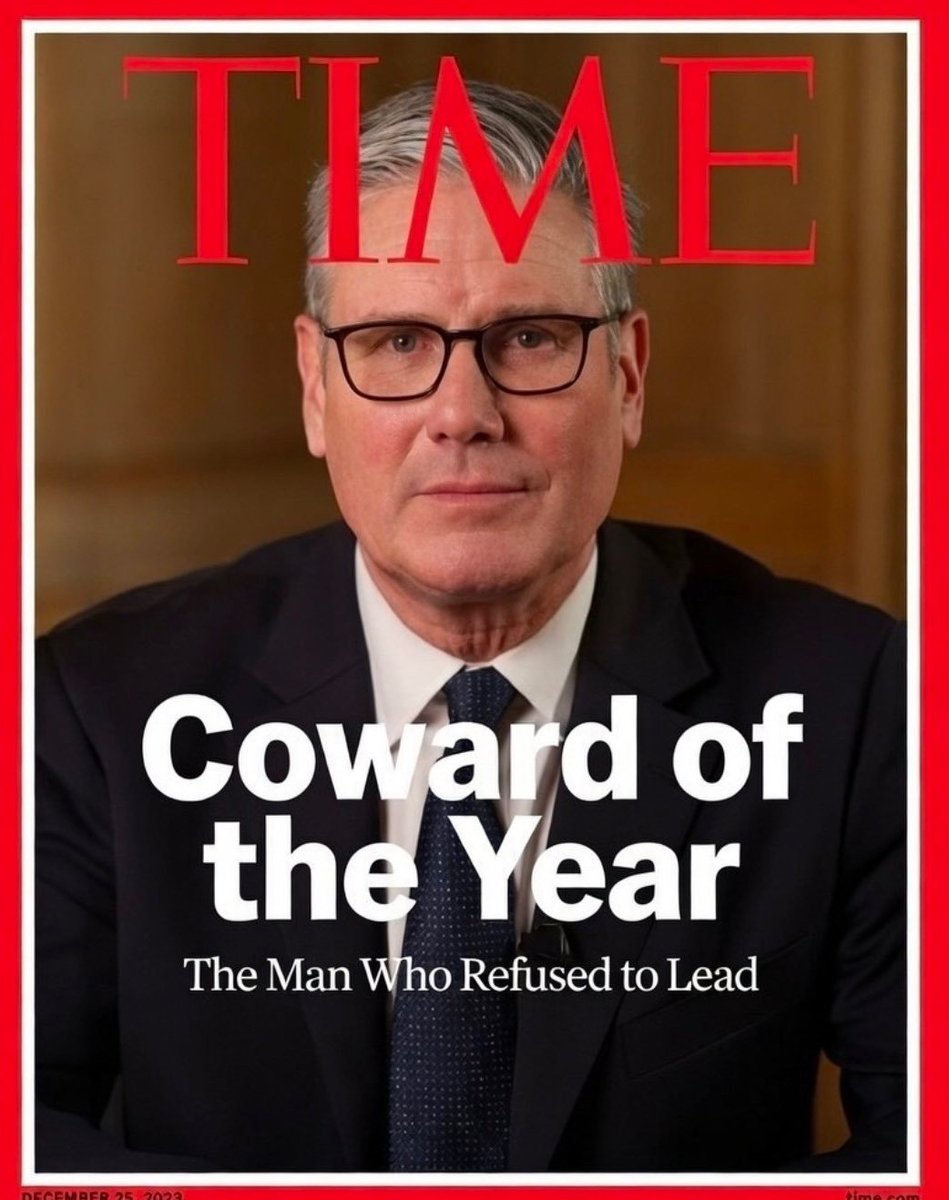 He's made the front cover...