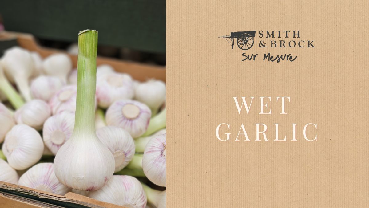SmithandBrock's tweet photo. This is smooth, aromatic, sweet, and nutty, compared to dried garlic. It can be used in stir-fries, blended into pesto or sautéed as a side dish. It will keep up to seven days when stored in the refrigerator and can also be stored in a dry place for up to 9 months. #preordernow https://t.co/9yctufNPu5