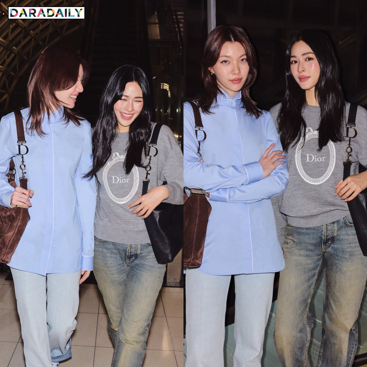 ✨😍“พี่หลิง” กับ “น้องออม” สวยสดใสแพ็คคู่!! ก่อนบินลัดฟ้าสู่ปารีส✈️ เพื่อเตรียมเข้าร่วมชมแฟชั่นโชว์ Dior Autumn/Winter 2026 ที่จะจัดขึ้นในวันพรุ่งนี้ 3 มีนาคม ที่ปารีส ประเทศฝรั่งเศส 💐💜💜
.
.
#หลิงออม #LingOrm #LingOrmDiorAW26APTLook #daradaily #ดาราเดลี่ #ข่าวบันเทิง