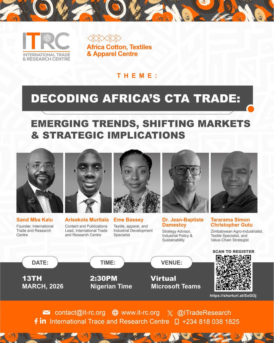 International Trade and Research Center tweet media