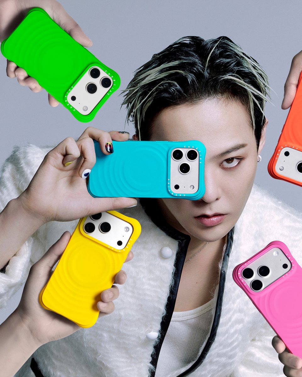 G-DRAGON」がCASETiFY初のグローバルブランドiCONに就任 (ジードラゴン