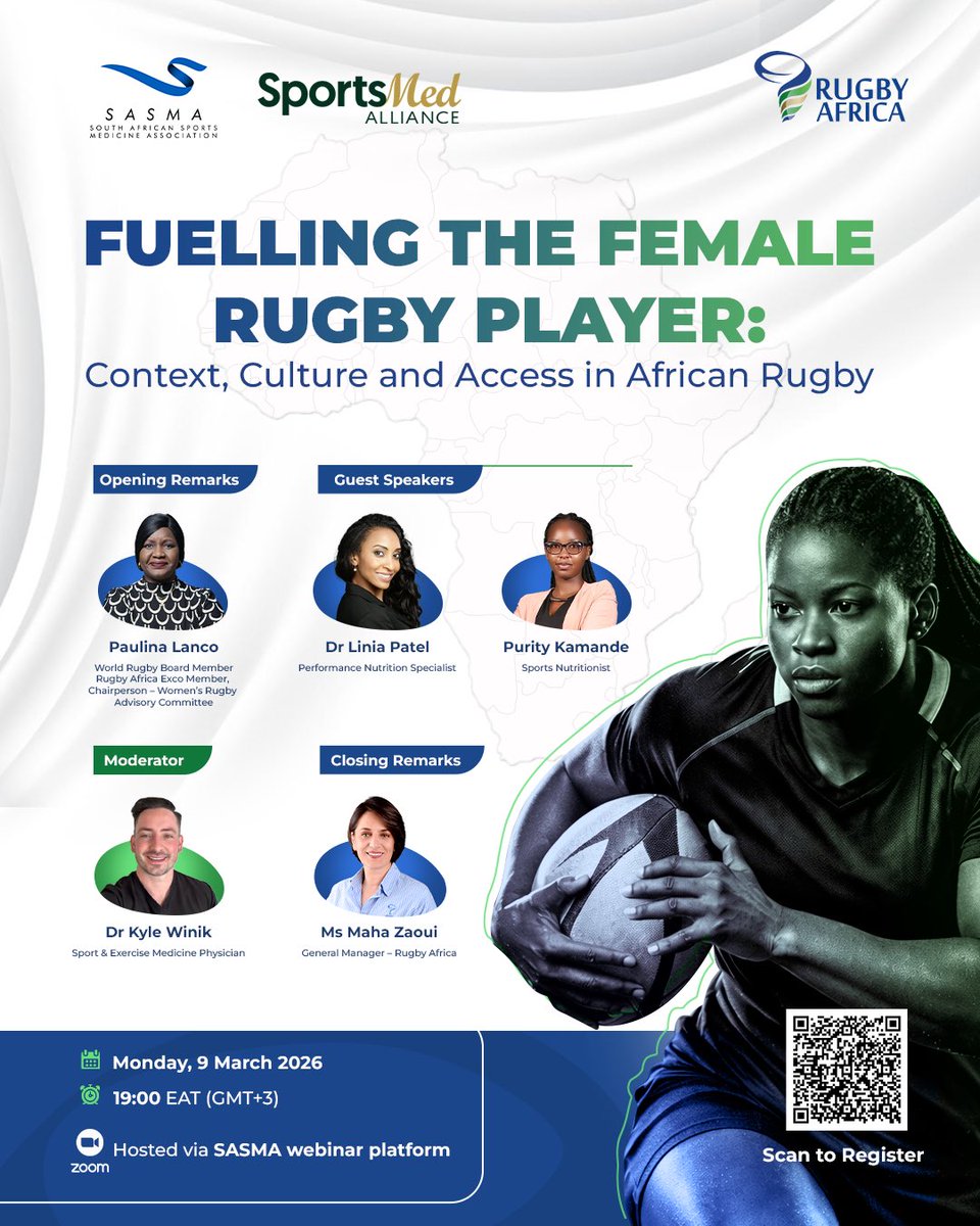 Image for the Tweet beginning: Fuelling the Female Rugby Player

Join
