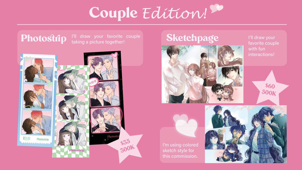 Hello, I’m opening commission for local and intl.

Please check my Carrd and VGen if you’re interested, thank you!
Carrd:  kizumilotic.carrd.co
VGen: vgen.co/Kizumilotic
—————————————— ✦ ݁˖

[ ↻+♡ are highly appreciated ]
#VGenComm #VGenOpen #CommissionOpen  #Artidn