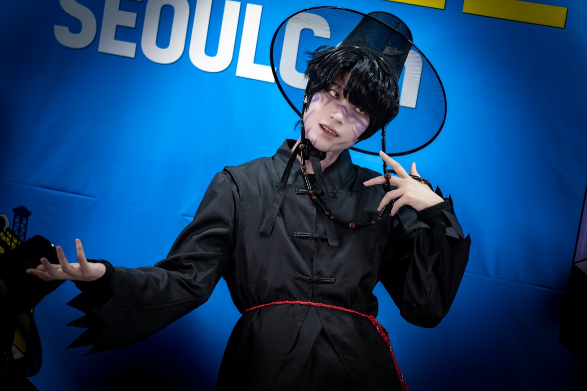 sun498584's tweet photo. [2025/12/29] - 서울콘 2025 
케이팝 데몬 헌터스 - 진우
Model - @saeyang_cos 

#서울콘 #케이팝데몬헌터스 #케데헌 #사자보이즈 #진우 #코스프레 #cosplay #SEOULCon #KPOPDEMONHUNTERS  #Jinu #コスプレ #KPOPガールズデーモン・ハンターズ #ジヌ https://t.co/KsD9GpWGMQ