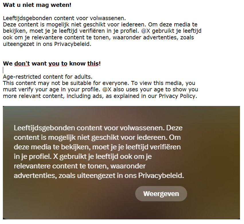 Ton_hBC's tweet image. Laat dat #linkse stuk verdriet nou op haar kunde geselecteerd zijn?
#politici worden steeds dommer. Om de zittende #politici niet al teveel te laten afsteken met hun mate van onkunde.