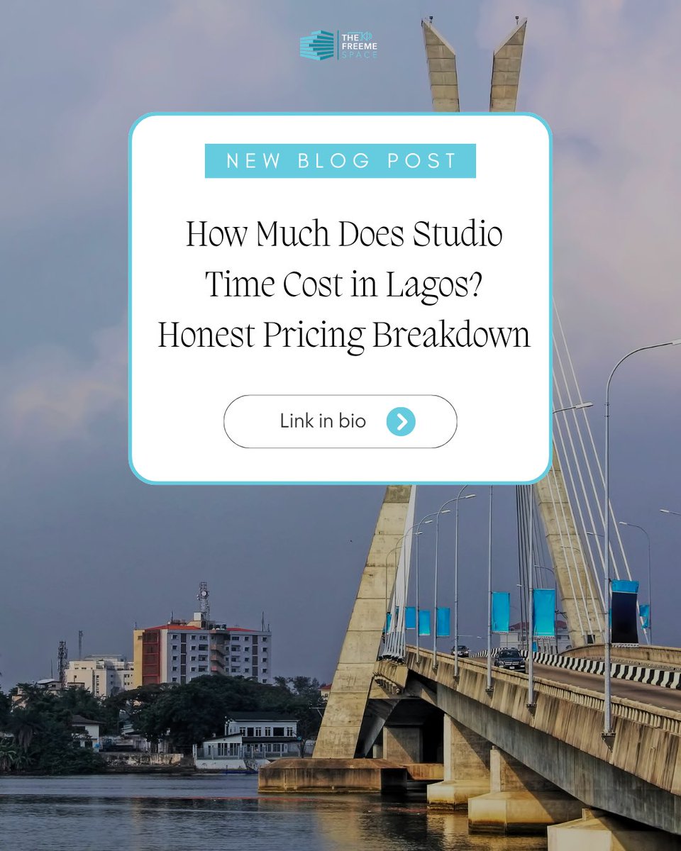 How Much Does Studio Time Cost in Lagos? Honest Pricing Breakdown

A complete guide to studio rental prices in Lagos, Nigeria. Find affordable recording studios, hourly rates, and what to expect for your budget.

thefreemespace.com/blog/studio-ti…