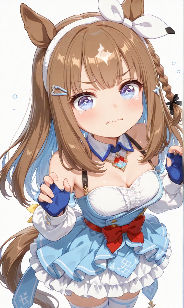 本垢アイちゃんの差分です！

１枚目の胸を押し付けるのも２枚目のわきわきしている勝負服も両方かわいいので悩みました

アーモンドアイ　／　Almond Eye