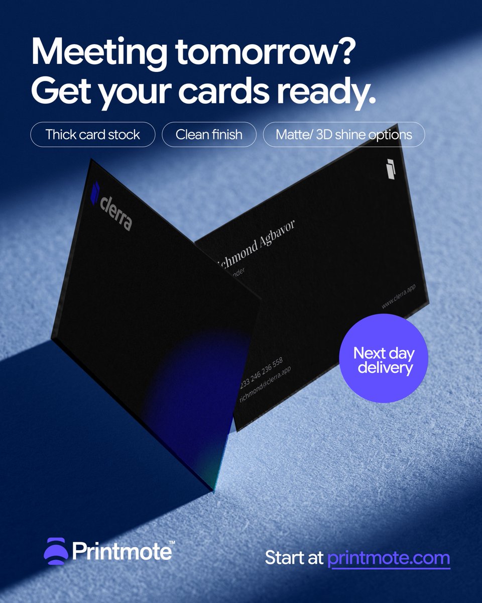 Get your Business noticed with Printmote! tweet media