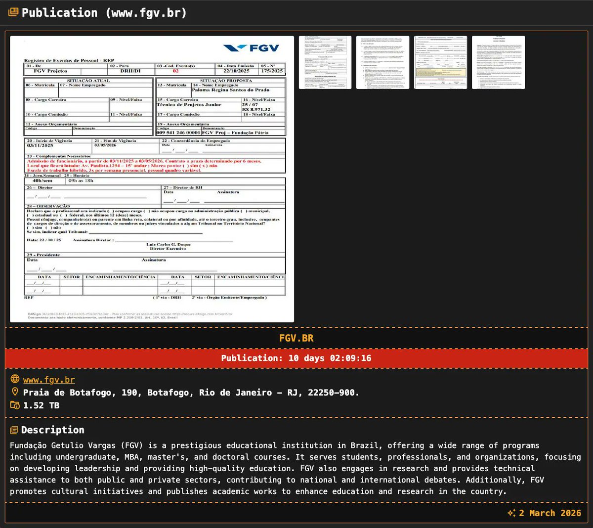 Dark Web Intelligence tweet media