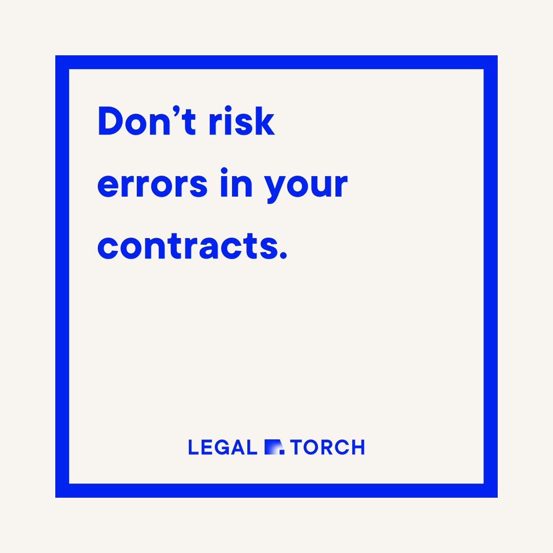 VAIOT_LTD's tweet photo. Contracts often fail not because of intent — but because of structure.
Typical risks:
• incomplete clauses
• vague definitions
• misaligned obligations
• copy-paste templates
We explain what to watch for in our latest article:
https://t.co/LObZFK5Lue
#LegalTorch #AI #LegalTech
