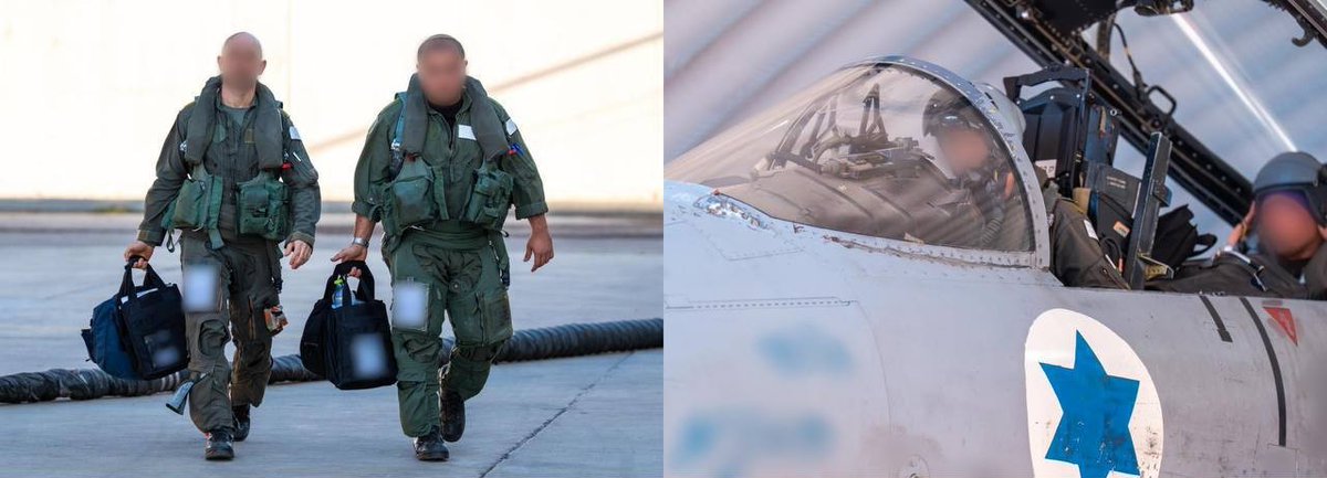 Dos de los pilotos de la Fuerza Aérea israelí que eliminaron a Jamenei.

¿Cuántos ❤️ merecen estos héroes?