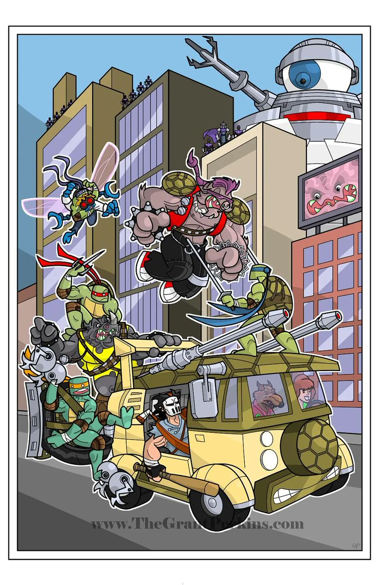 TheGrantPerkins's tweet photo. Hey guys - I could really do with picking up some work this month. If you know anyone that needs a cover for their comic, send them my way.

Also, sharing this post makes you cooler.

#FantasticFour #PowerRangers #Tmnt #Music 

cc: @IDWPublishing @AhoyComicMags @DynamiteComics https://t.co/SQnRx9ZvSe