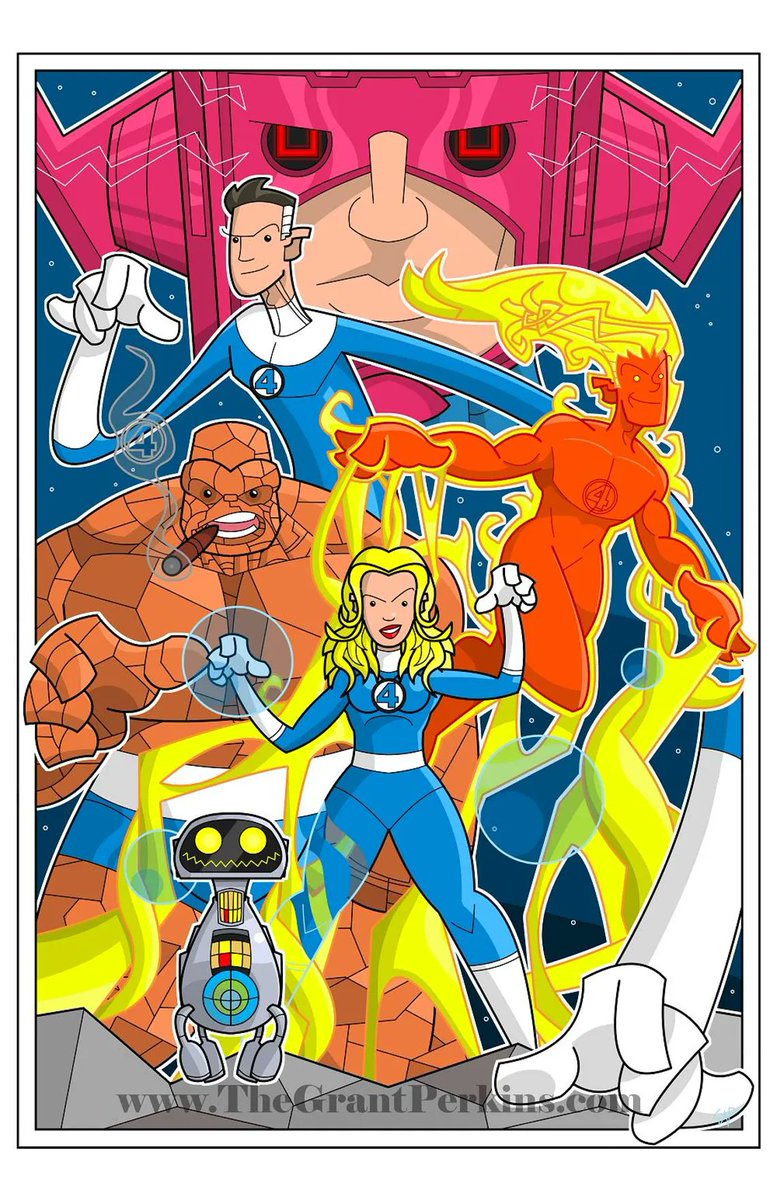 TheGrantPerkins's tweet photo. Hey guys - I could really do with picking up some work this month. If you know anyone that needs a cover for their comic, send them my way.

Also, sharing this post makes you cooler.

#FantasticFour #PowerRangers #Tmnt #Music 

cc: @IDWPublishing @AhoyComicMags @DynamiteComics https://t.co/SQnRx9ZvSe