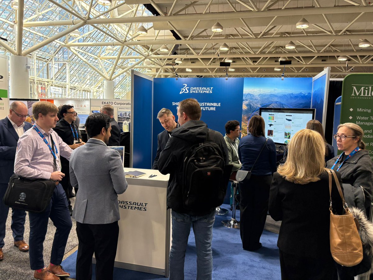 3dsGEOVIA's tweet image. 😎 Meet the team behind smarter mining!

📍 Booth #7608N, North Hall at #PDAC2026. 

✨ Dive into GEOVIA #Surpac &amp;amp; #Whittle, see why they’re the global gold standard in geology modeling and optimization.

#GEOVIA #MiningSoftware 
@the_PDAC