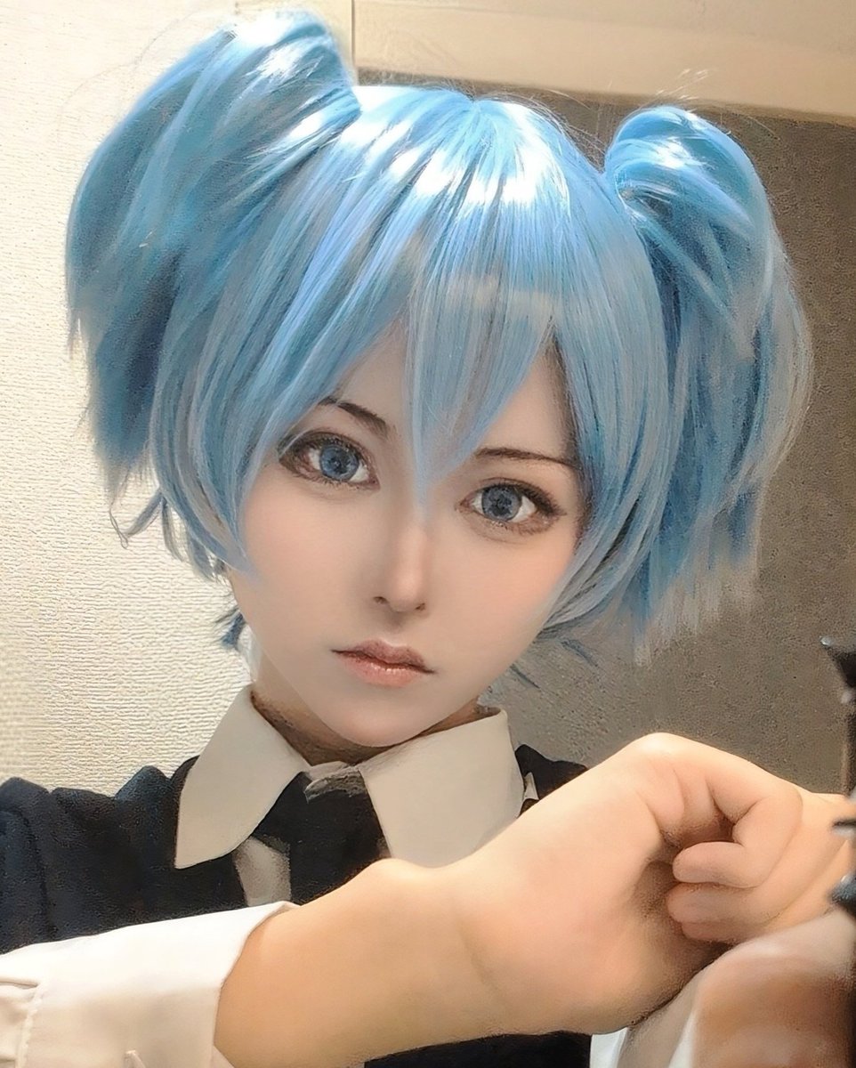 kakuriyo888's tweet photo. cos 潮田渚 https://t.co/M27ylbGMRN