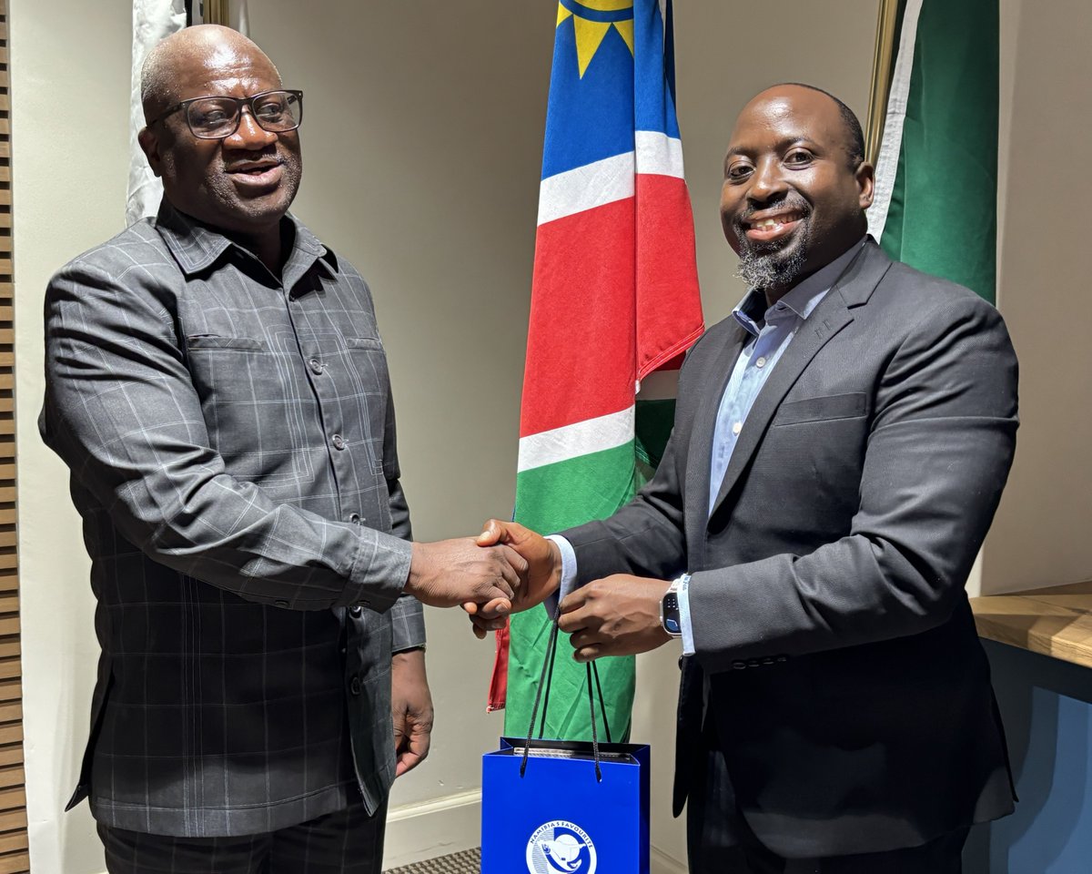 Kavango East Governor, Hon. Julius Hambyuka, recently paid a courtesy visit to the Namibia Fish Consumption Promotion Trust (NFCPT) Head Office in Walvis Bay to familiarise himself with the Trust’s operations and strengthen collaboration.
