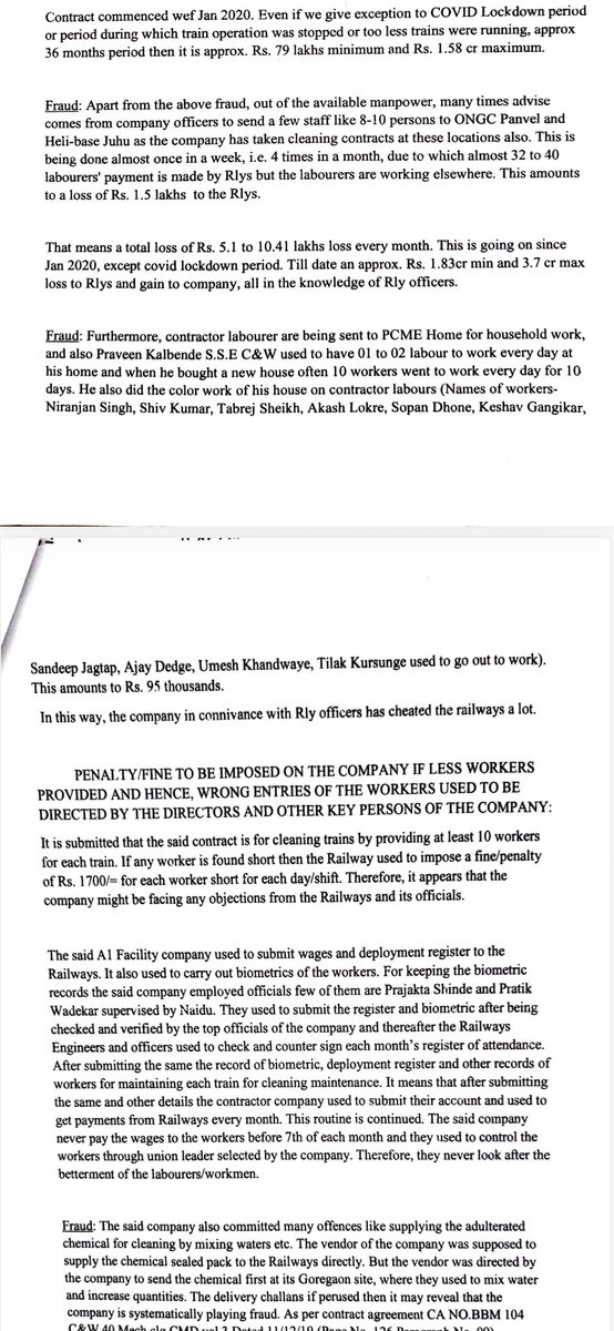 Railwhispers's tweet photo. @CVCIndia @FinMinIndia @rajtoday @VijaiShanker5 @BureauChiefNCR @AmitJaitly5 @kkgauba @Draps78 @tnmishra111 @GST_Council In view of the above a complaint was made to the #CVC under the provision of #PIDPI in May’25, no reply was received. Again in June’25 the same complaint was sent to CVC, this time without mentioning PIDPI.

Since there was no update upto Oct’25, no verification call from CVC.. https://t.co/6ASrKzVb8Q
