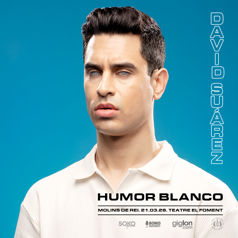 🕊️ <a href="/DavidSuarez_V/">David Suárez</a> llega a Molins de Rei

📅21/03
🕗20:30
🎭Foment Cultural
🎟️​Entradas en lnk.bio/alg_management

#entretenimiento #cultura #monologo #comico #teatro #gira #tour #ALG #standupcomedy #humorenvivo #davidsuarez #humorblanco #humornegro #molinsderei