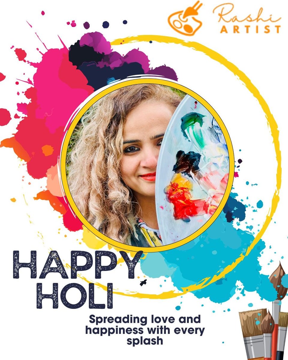 🎨✨ Happy Holi to All ✨🎨
 May this festival of colors fill your life with happiness, love, creativity, and endless positivity 🌸🌈 Let every shade bring new hope, beautiful memories, and bright beginnings. Spread love, share smiles, and color the world with kindness 💖