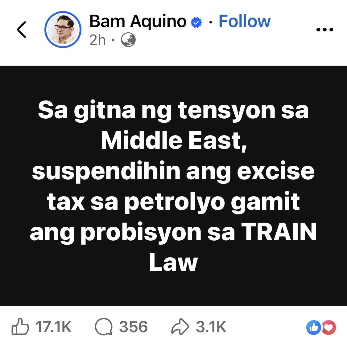 Ito ang Senador na nag-iisip.