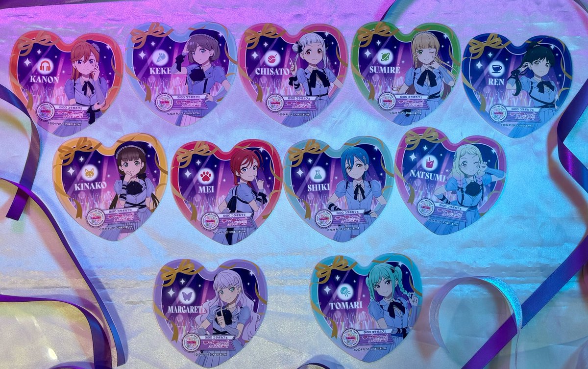 GiGO コラボカフェ ラブライブ！シリーズ15周年』 ⭐ノベルティ紹介