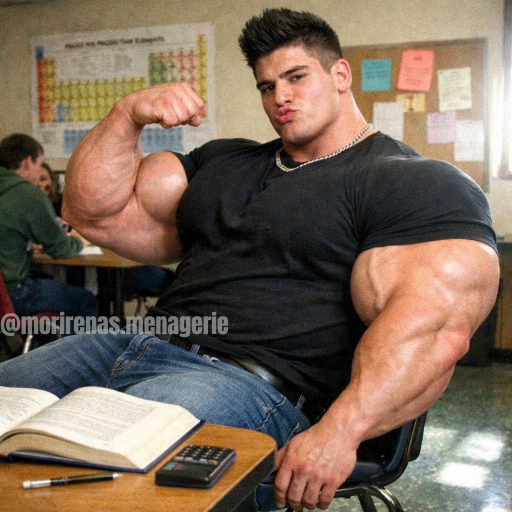 morirenasmenage's tweet image. Math is boring. Take a pic of me flexing instead.

#randomflexing #classroom #flexing #bigbiceps
