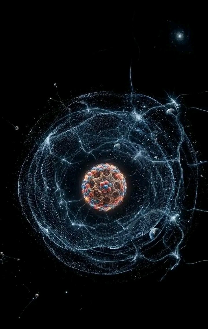 arquivocurioso's tweet photo. O elétron não tem superfície. 

Quando você imagina um elétron… provavelmente pensa em uma pequena esfera orbitando um núcleo. Mas essa é uma imagem ultrapassada. 

Na física moderna, o elétron não tem limites. Não tem "pele". Não tem uma superfície mensurável. 

Até onde conseguimos medir… ele se comporta como uma partícula pontual. Sem tamanho detectável. Sem estrutura interna conhecida. Não é uma pequena bola. É uma excitação de um campo quântico que existe em todo o universo. 

Isso significa algo perturbador: quando você "toca" em algo… nunca há, de fato, um contato sólido. São campos elétricos se repelindo. 

Então, aqui está a questão: se o elétron não tem superfície… o que exatamente você está tocando agora?

Via @amazing_physics.