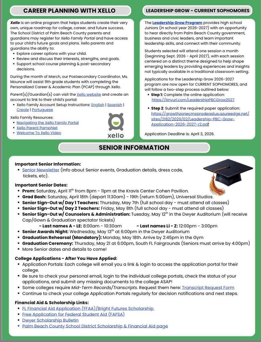 Dwyer School Counseling Dept. tweet media