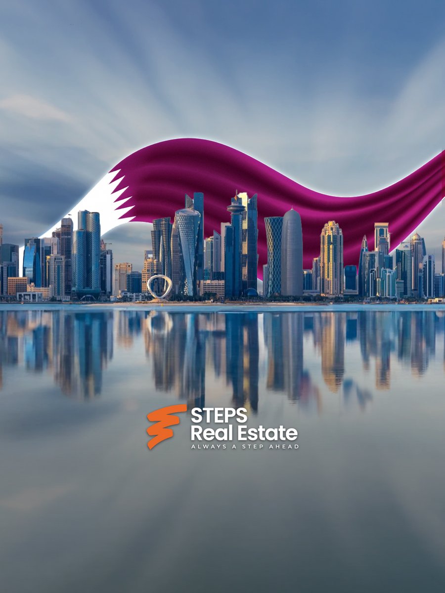 In moments that remind us what truly matters, we stand united.
Qatar stands strong with stability and resilience.
At Steps Real Estate, our commitment remains the same, to serve our community with confidence, integrity, and responsibility.
Wishing safety and peace to all.