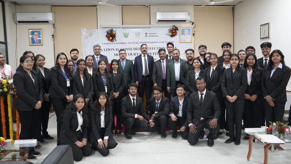 nusrlranchi's tweet photo. 𝐕𝐚𝐥𝐞𝐝𝐢𝐜𝐭𝐨𝐫𝐲 𝐂𝐞𝐫𝐞𝐦𝐨𝐧𝐲: 𝟐𝐧𝐝 𝐍𝐚𝐭𝐢𝐨𝐧𝐚𝐥 𝐌𝐨𝐨𝐭 𝐂𝐨𝐮𝐫𝐭 𝐂𝐨𝐦𝐩𝐞𝐭𝐢𝐭𝐢𝐨𝐧 𝐨𝐧 𝐂𝐨𝐧𝐬𝐮𝐦𝐞𝐫 𝐏𝐫𝐨𝐭𝐞𝐜𝐭𝐢𝐨𝐧 𝐋𝐚𝐰𝐬, 𝟐𝟎𝟐𝟔 https://t.co/exbGQmZfmQ