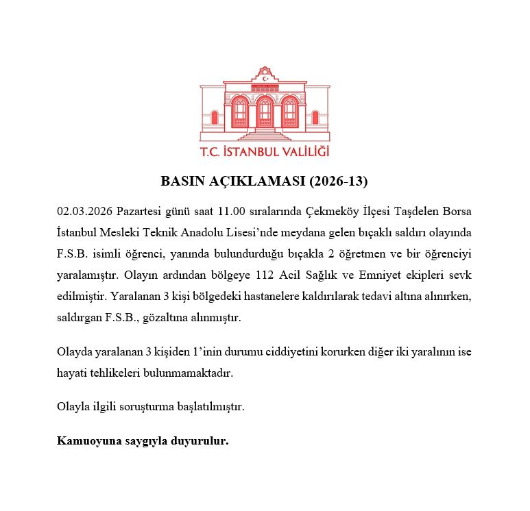 TC İstanbul Valiliği tweet media