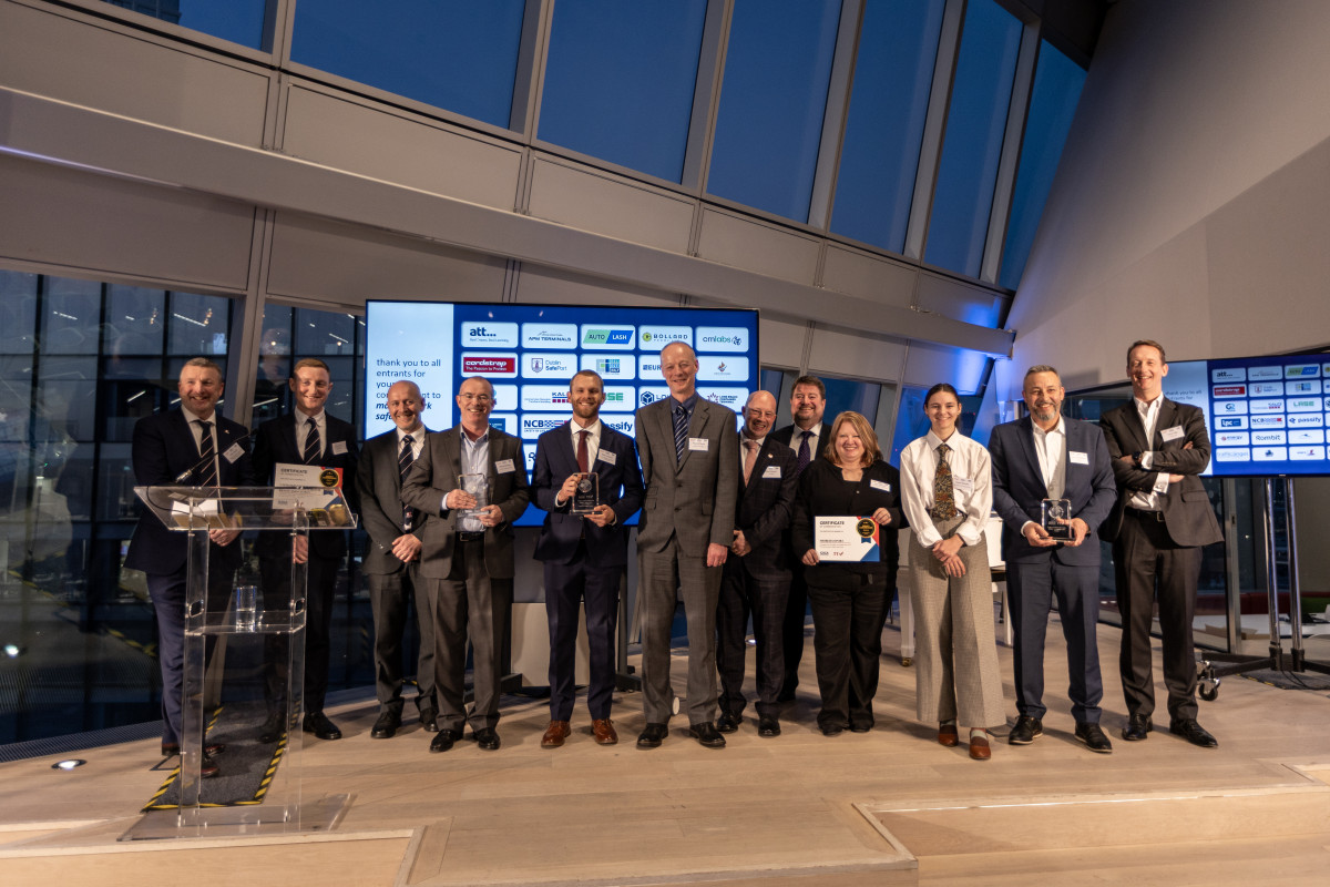 WorldCargoNews's tweet image. ⚫ 🔴 The eighth TT Club Innovation in Safety Awards, organised by the International Cargo Handling Association and hosted by TOC Events, took place in London: tinyurl.com/st9nr86t 
@ICHCA2 @TT_Club @TOCWorldwide 
#ICHCA #CargoHandling #Ports #Logistics #WorldCargoNews