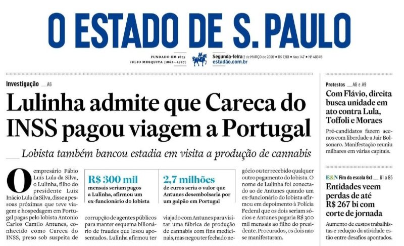 Lulinha já foi preso ???