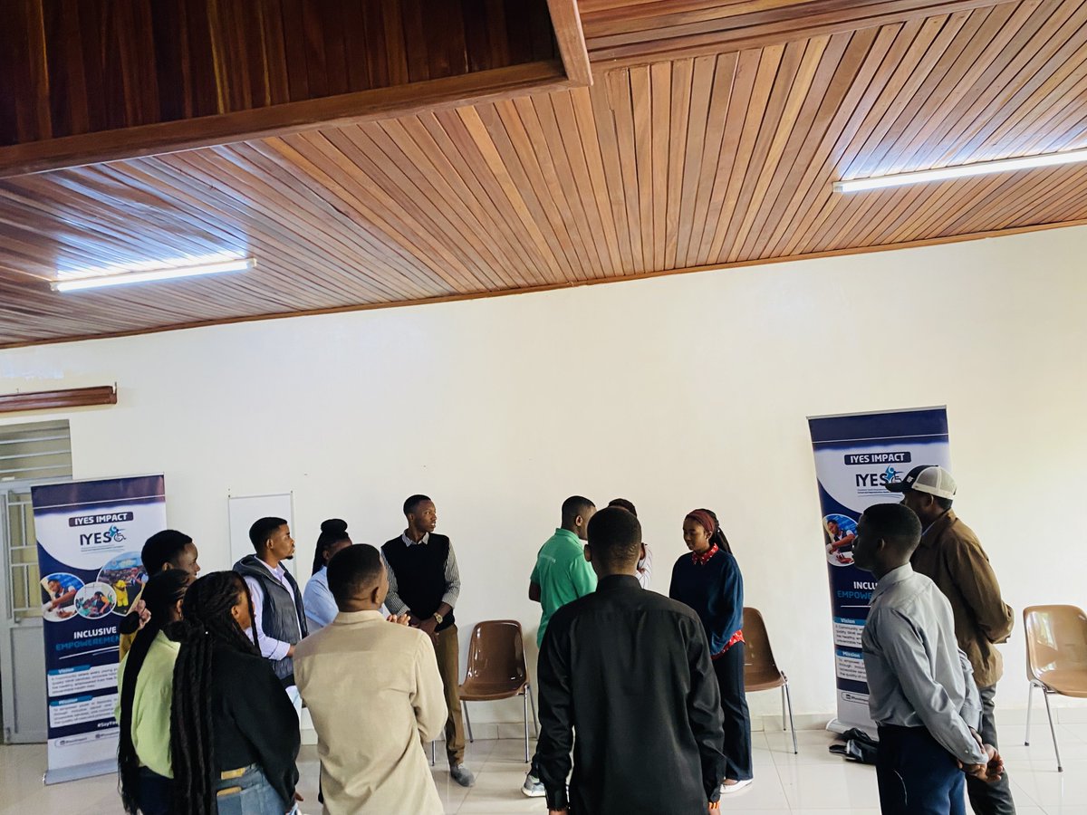 IyesYouthImpact's tweet photo. Happening Now📍

IYES volunteers are participating in Capacity Building Trainings with @UyisenganImanzi to strengthen knowledge in Mental Health, NCD prevention &amp; inclusive communication.

Preparing for impactful community &amp; school outreaches starting this week 

#SayYesToIYES https://t.co/8VJp5KtUx4