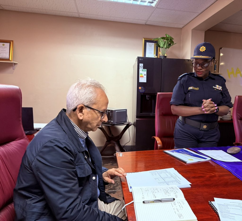 Firoz Cachalia tweet media