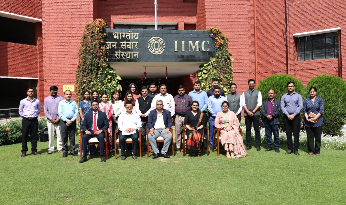 Indian Institute of Mass Communication tweet media