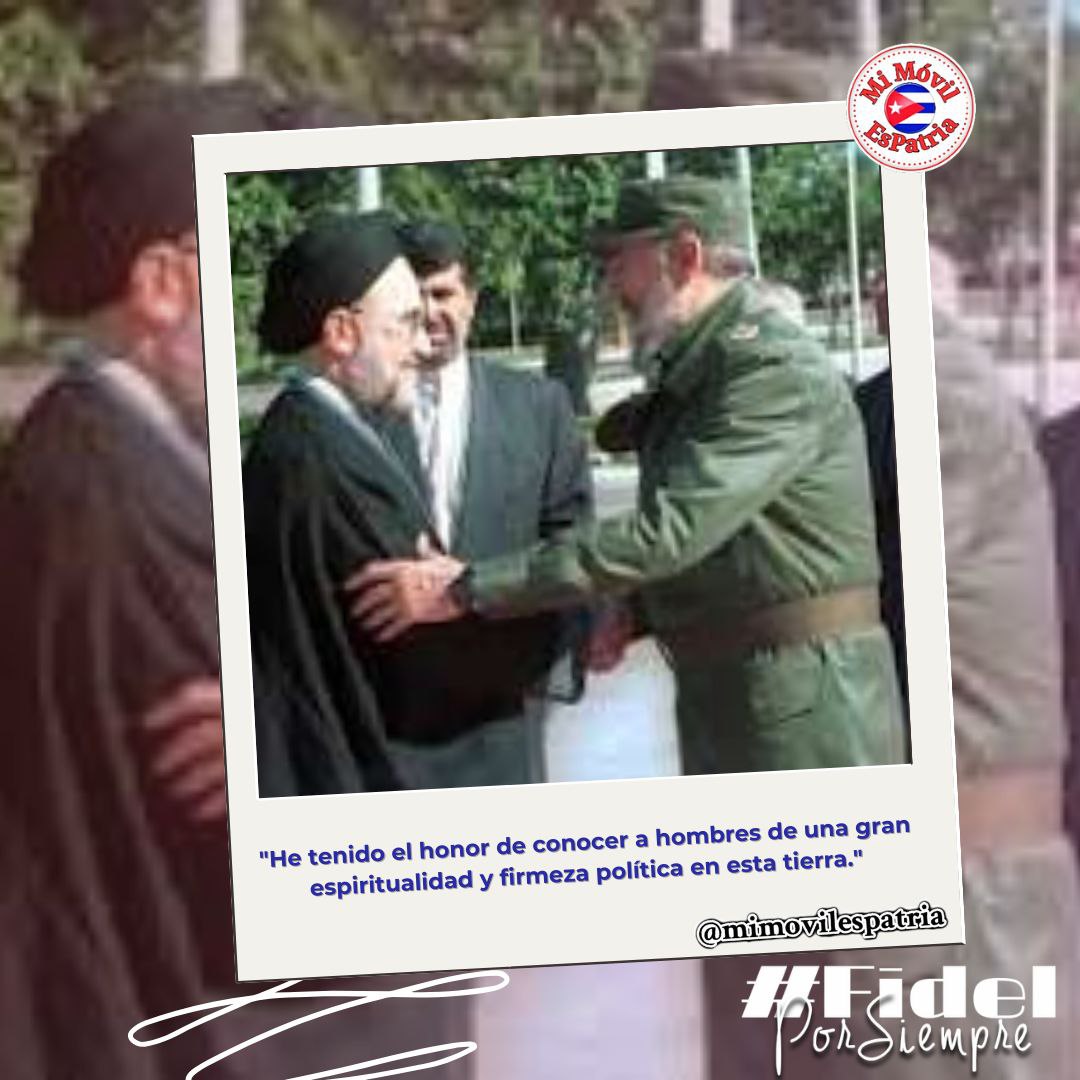 "Si Israel y el imperialismo desata la guerra  contra Irán, la humanidad se asoma al abismo… pero la resistencia digna será la llama que impida la oscuridad".

#FidelPorSiempre
#MiMóvilEsPatria