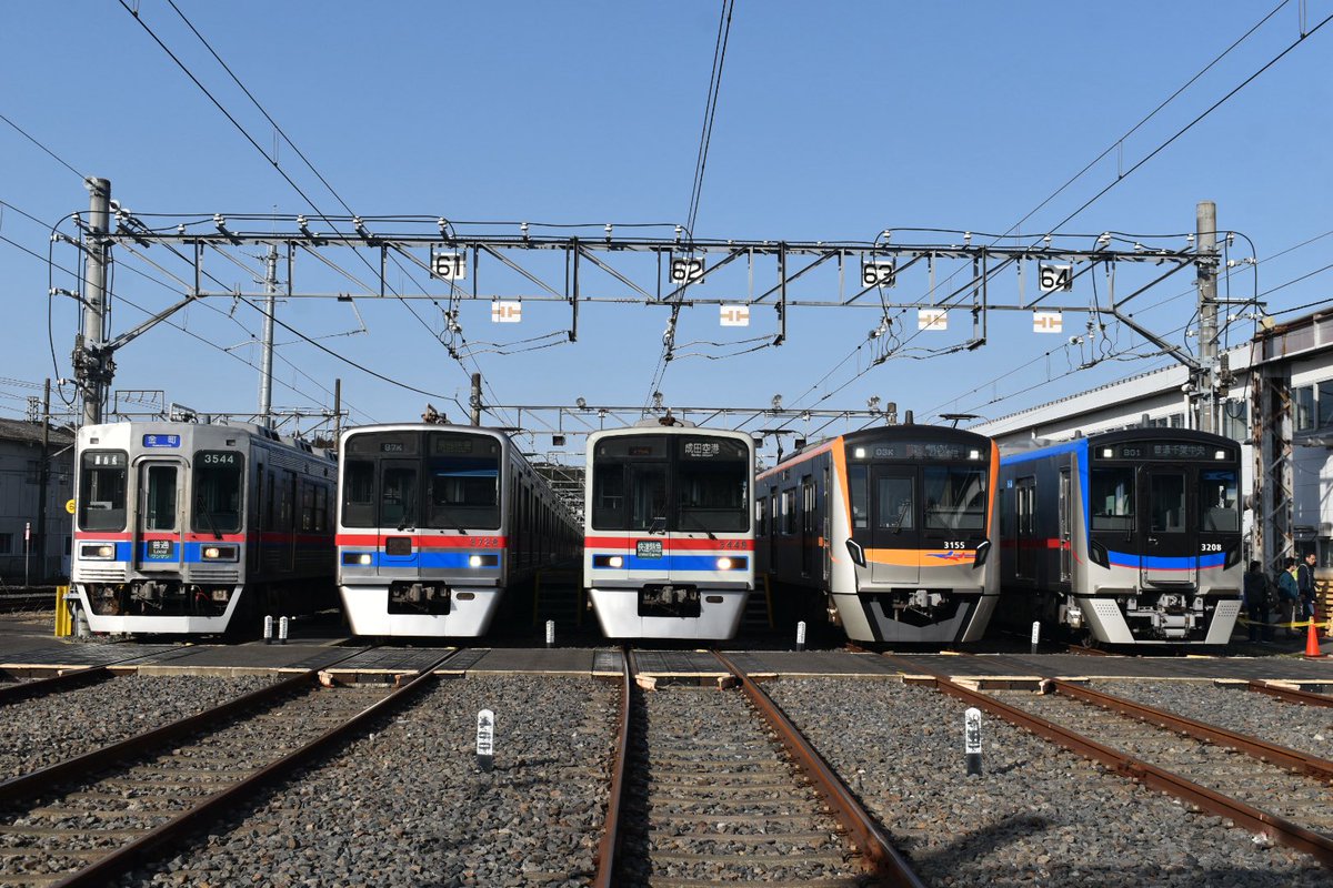 時代はどんどん変わっていく 1.2枚目2009年の京成電鉄100周年の時の