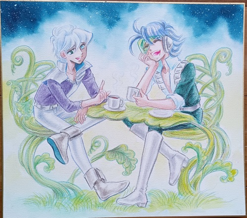 ファンディーストア セミオーダー色紙、リクエストいただきました