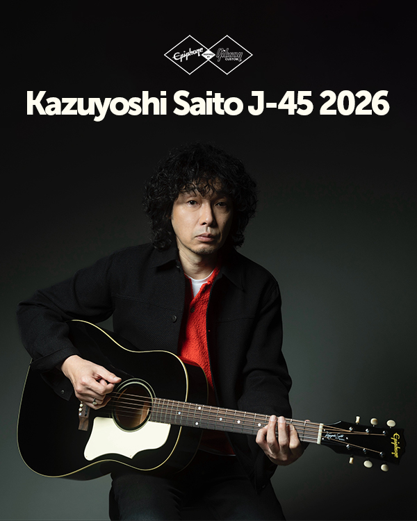 Epiphone Inspired By Gibson Custom Kazuyoshi Saito J-45 2026