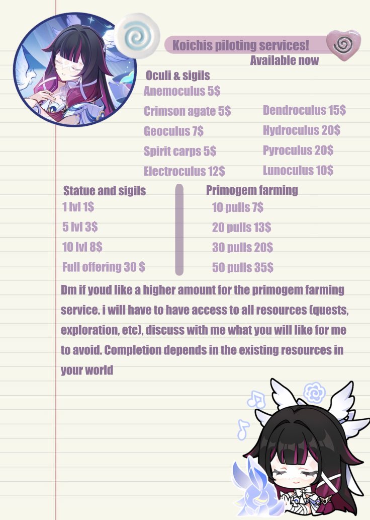 ᴋᴏɪᴄʜɪ | ᴘɪʟᴏᴛ ɢᴇɴsʜɪɴ ᴏᴘᴇɴ tweet media