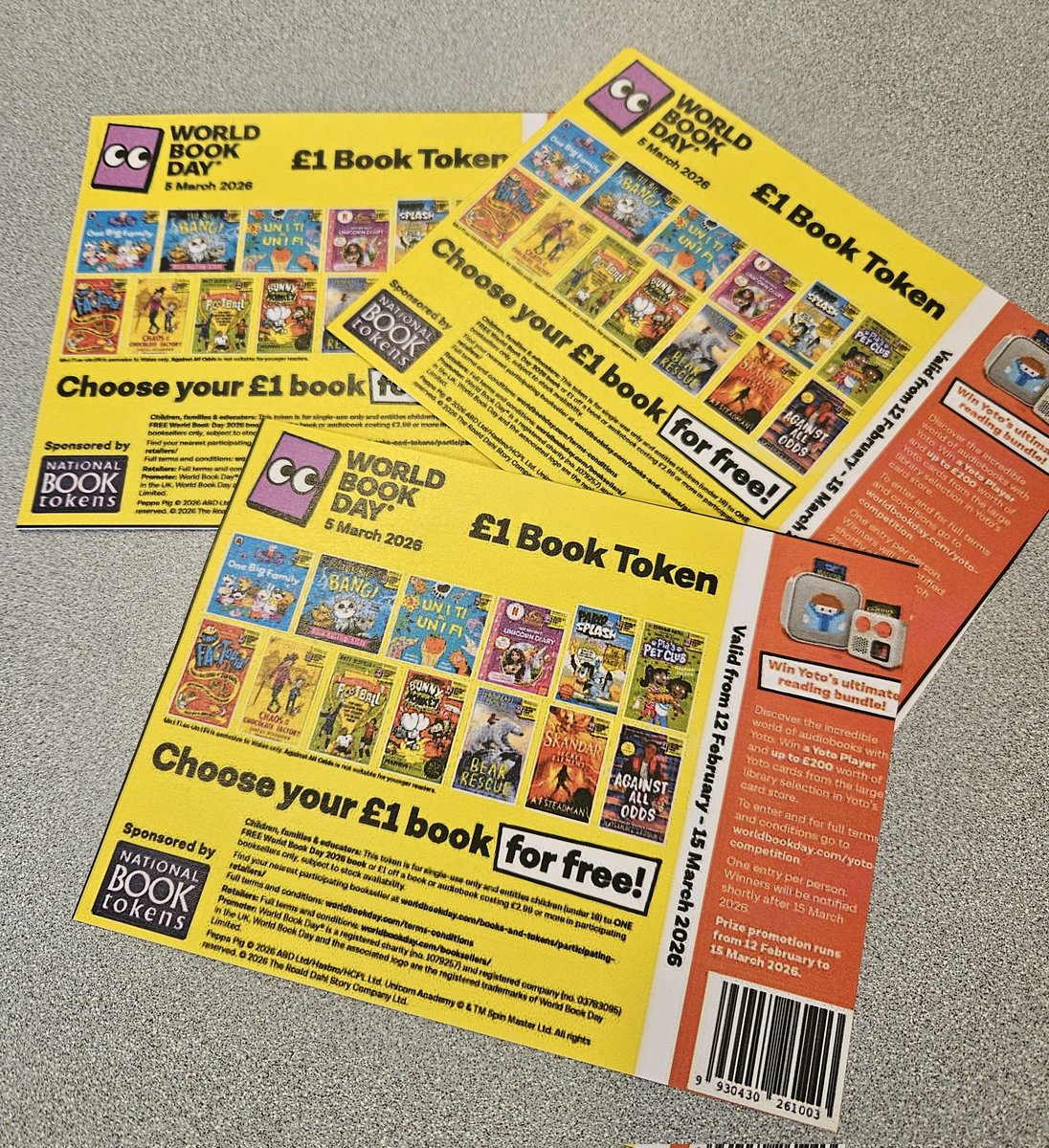 PATKingsSchool's tweet photo. It's #WorldBookDay week! We are getting in the spirit here at King's, head to the library to collect your @WorldBookDayUK token! 📚 #ReadingIsMagic #BeKings https://t.co/7MhYSA8BoA