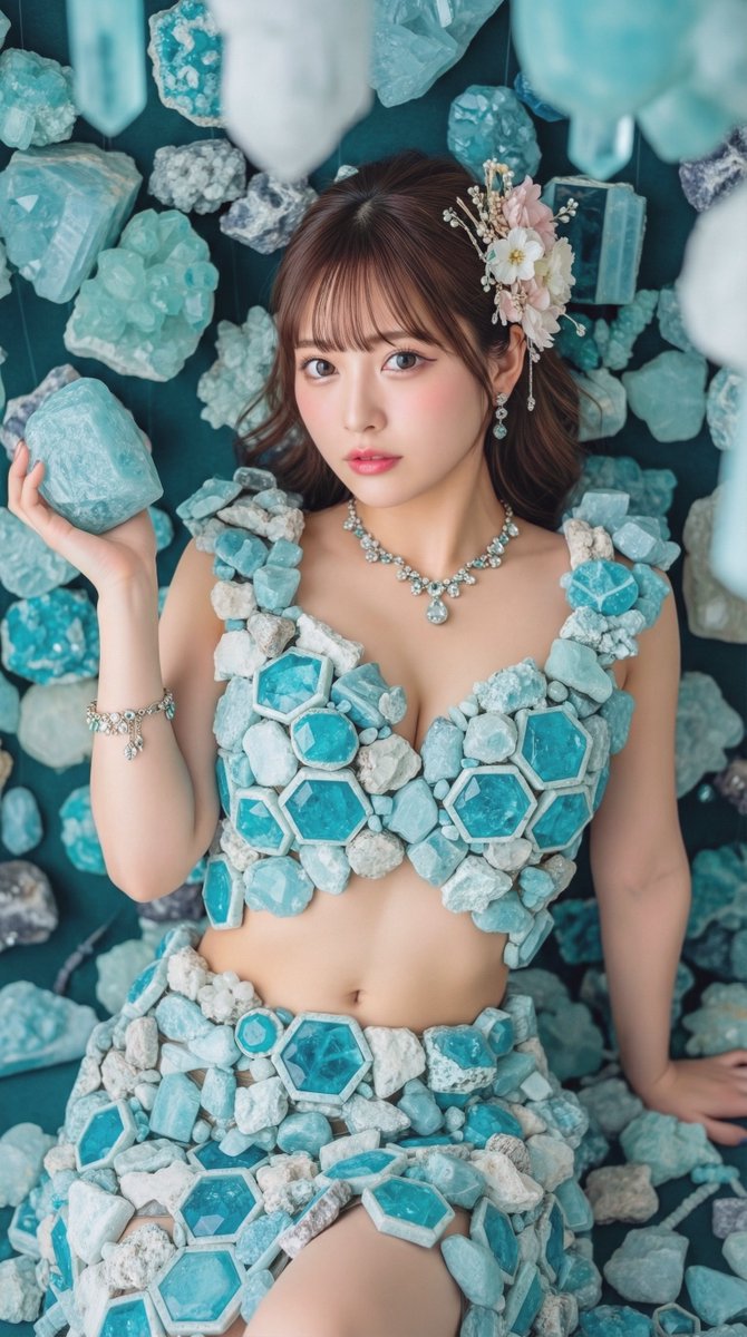 アクアマリンの原石💎