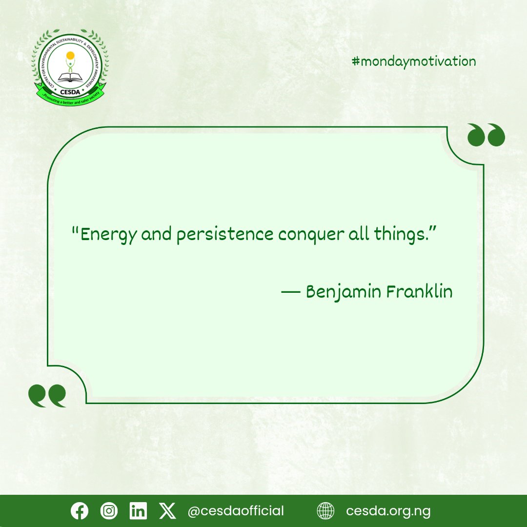 CESDA Nigeria tweet media