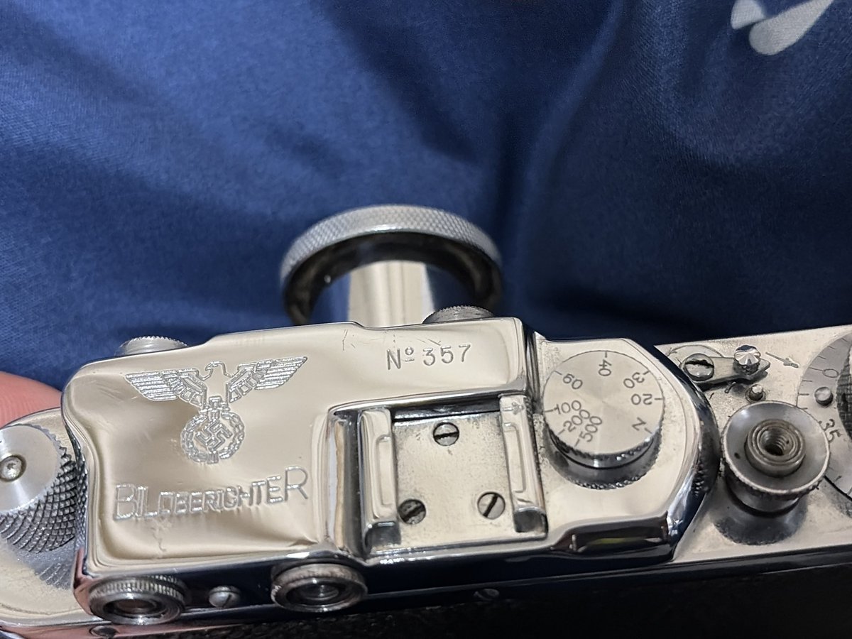 先日の世界の中古カメラ市から mng… ソ連製と思われる、マズイ刻印と