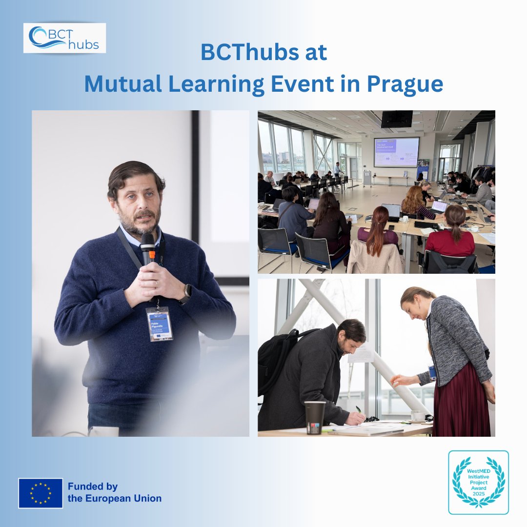 bcthubs's tweet photo. 💠BCThubs was presented as a success story at the Mutual Learning Event “Unlocking Funding Potential: Leveraging Fundings for Knowledge Valorisation” in Prague.

🔗 Read more: https://t.co/LLYKocuAI1

#BCThubs #MutualLearningEvent @HorizonEU @CORDIS_EU @REA_research https://t.co/UYUgVaB4bY