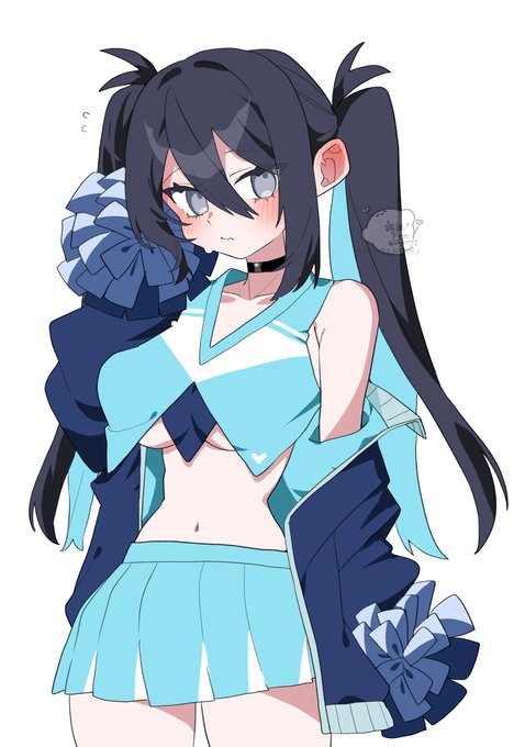 過去絵リメイクのチア勇花 