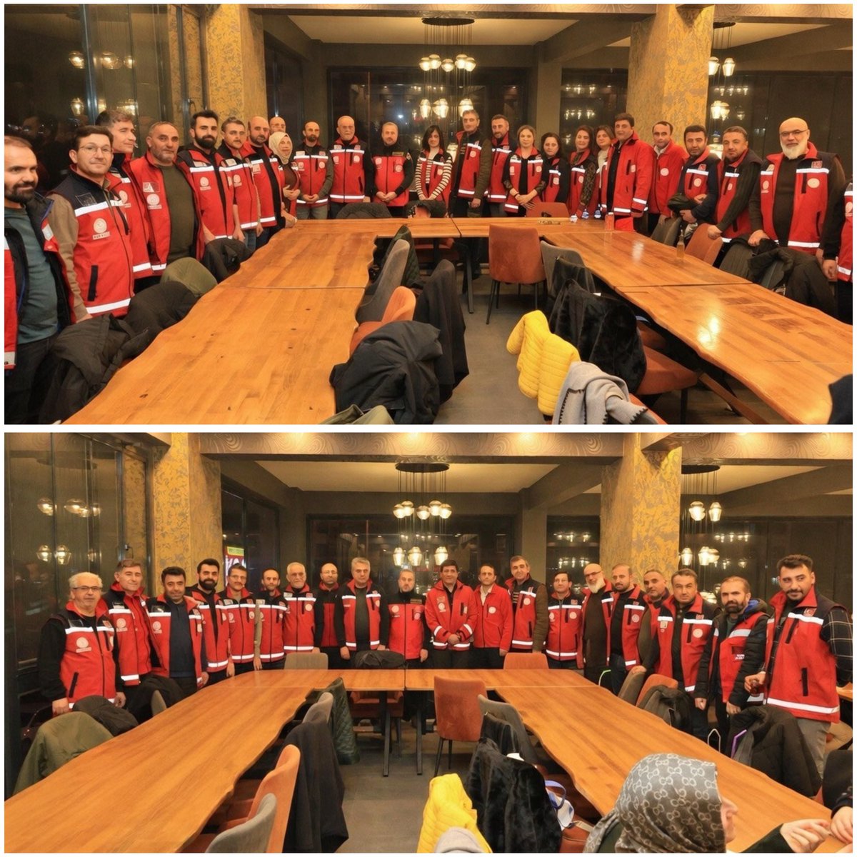 elazigmebakub's tweet photo. MEB AKUB Ekibimizle İftarda Bir Araya Geldik. 
Milli Eğitim Müdürümüz Sayın Beraat ŞAHİN, Müdürlüğümüz Arama Kurtarma Birliği ile iftar yemeğinde bir araya geldi. 
@tcmeb @Yusuf__Tekin @numanhatipoglu @SahinBeraat #elazığ @elazigmem  @mebisgb @MetinTayarer @meb_dhgm https://t.co/xdTmy00RcS