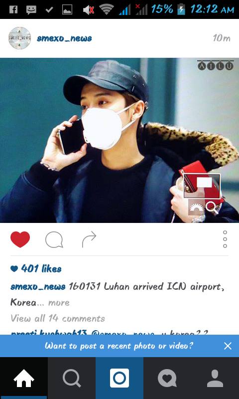 969901z's tweet photo. #2016Challenge 

when Luhan went to Korea for vacation. and a week later, Sehun posted a faceless picture of a man wearing his IZRO cap, and somehow the scarred lips, slim upper body and arms, and fur jacket are almost the same as Luhan's???

yes, OSH posted LH on his ig! 😆🧡💛 https://t.co/TjOQKdAE6E