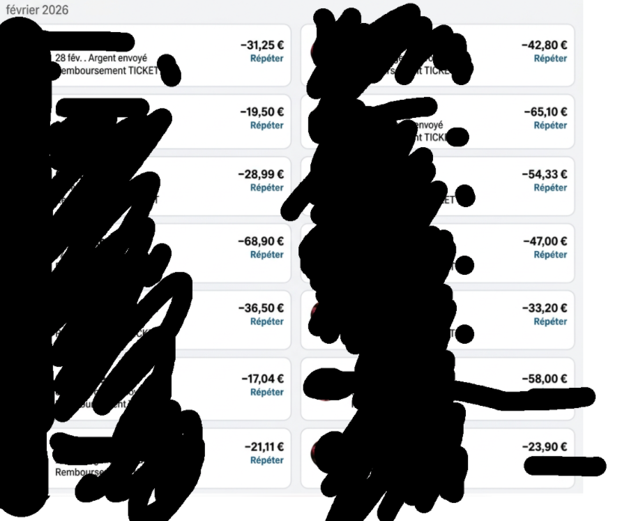 JordanT40600's tweet image. Voici les remboursement de février , sans aucune conversation. 💸 –1 102,13 € 🏧#moneymiss #domina #dab #plandab #moneyslave #soumis  #moneyslaves #poubelleticket (Information supplémentaire ATM c'est surement fait scam un renforcement Vocal heure + pseudo sera priviliégé)